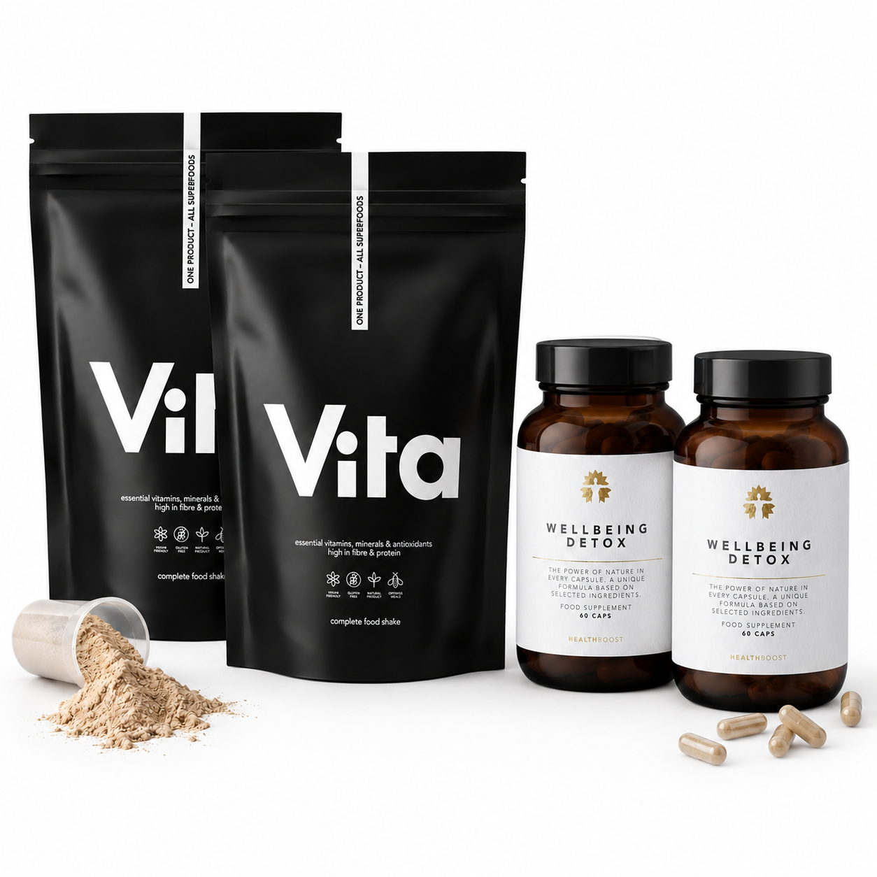 SET: WellBeing Detox + Vita Shake