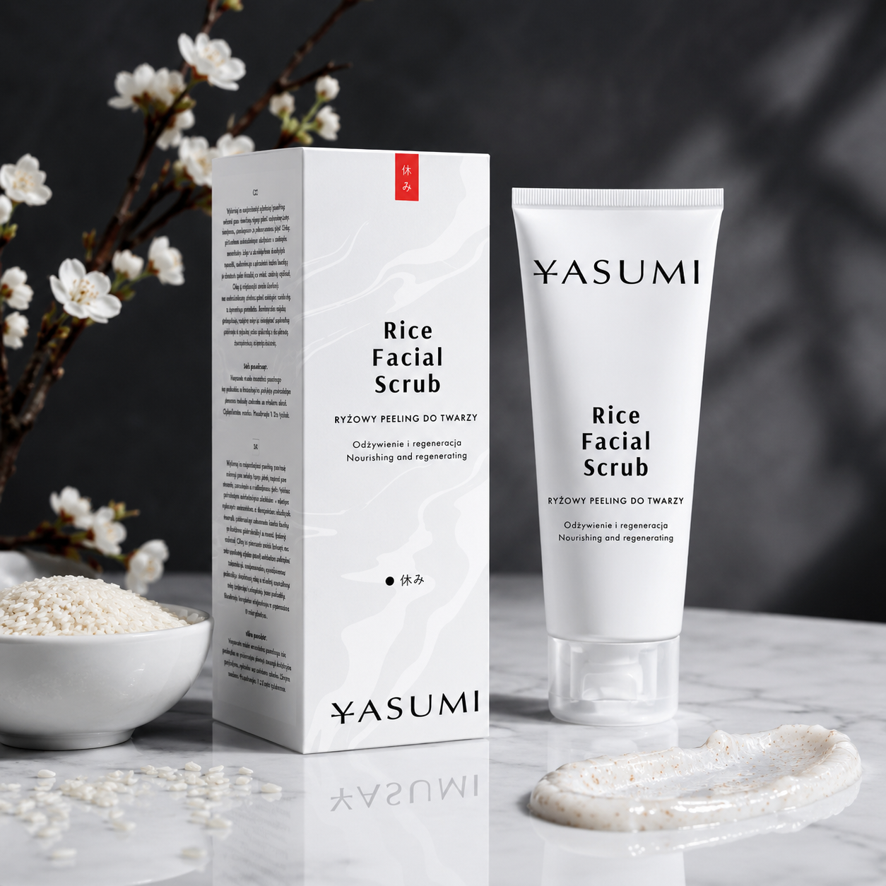 Rice Facial Scrub 50 ml - Πίλινγκ Προσώπου με Ρύζι