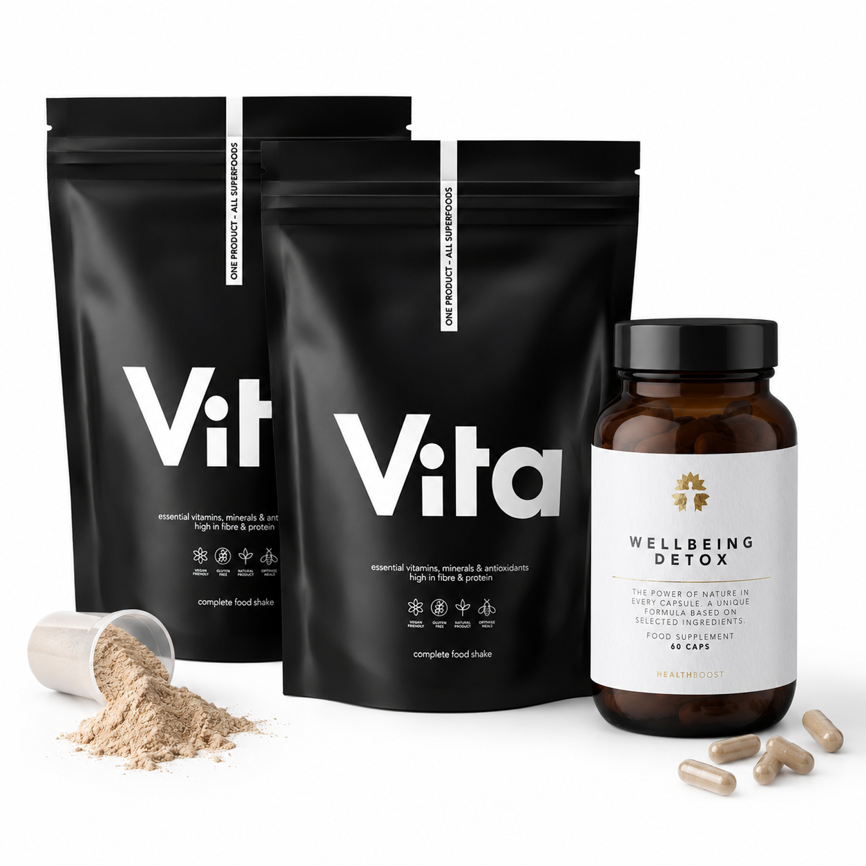 SET: WellBeing Detox + Vita Shake