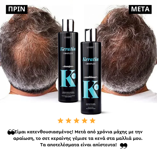 SET: SHAMPOO & CONDITIONER KERATIN COMPLEX 250 ml